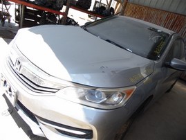 2017 Honda Accord LX Silver Sedan 2.4L AT #A24918